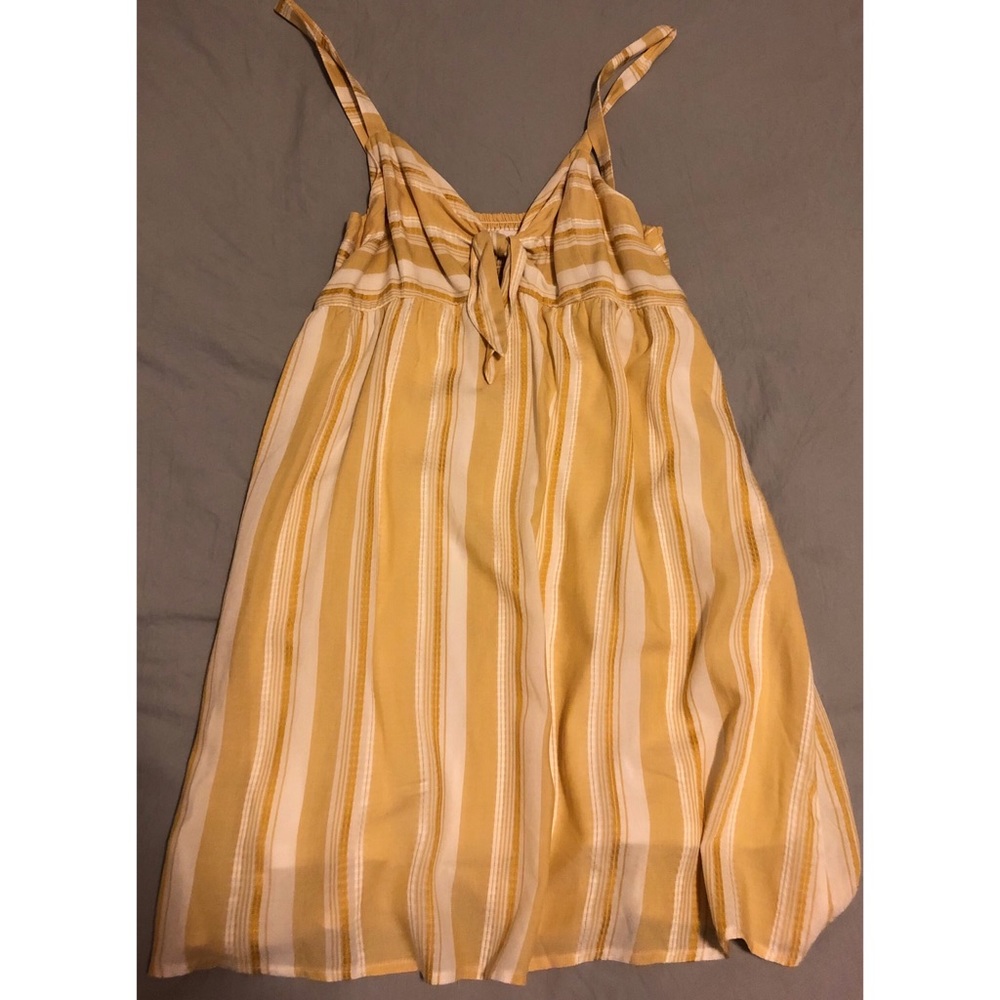 Yellow summer dress